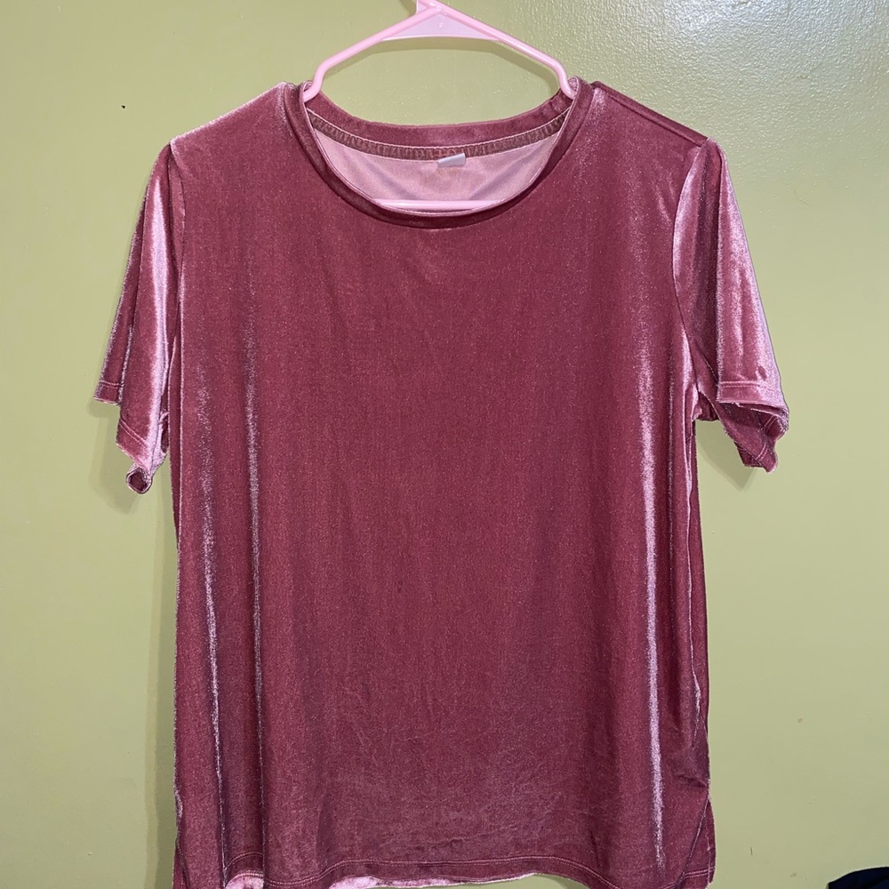 Velvet Reflective Luxe Tee